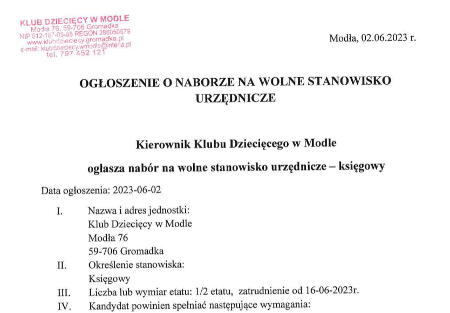 Nabór - szczegóły, plik PDF