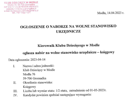 Nabór - szczegóły, plik PDF